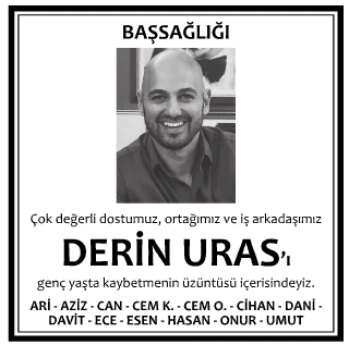 Derin Uras Vefat İlanı
