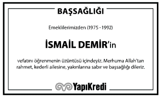 İsmail Demir Başsağlığı İlanı